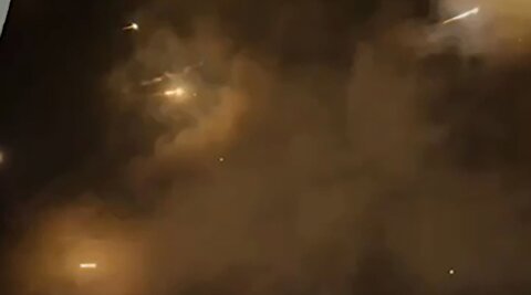 تصاویر بارش موشک‌های حزب الله روی سر اسرائیل