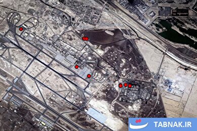 عکس:  وعده صادق ۴ در قاب ماهواره‌ها