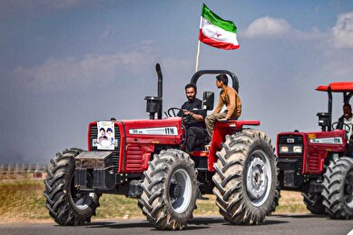 عکس: راهپیمایی کشاورزان خیرآباد در حمایت از رهبر معظم انقلاب