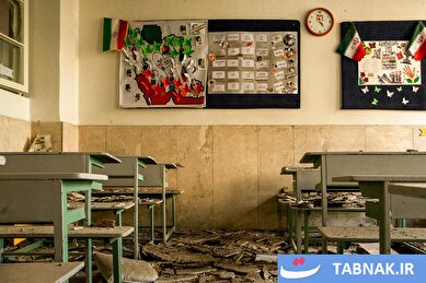 عکس: تجاوز اسرائیلی به مدرسه شهید همدانی در یک نگاه