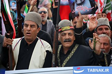 عکس: بیعت عشایر قشقایی فارس با رهبر انقلاب