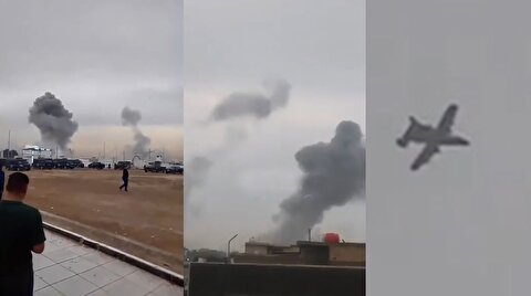 تصاویر حملات هوایی آمریکا به بغداد!