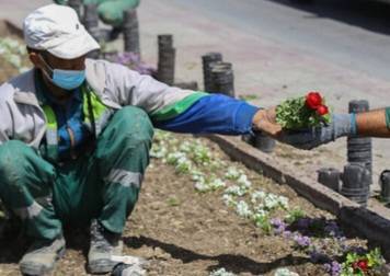 تهران؛ زیر آسمان زخمی، روی زمینِ سبز/ مردم در برای عید، زندگی می کارند