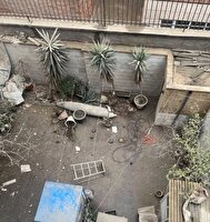 عکس: تصویر باورنکردنی از موشک فرود آمده در تهران!