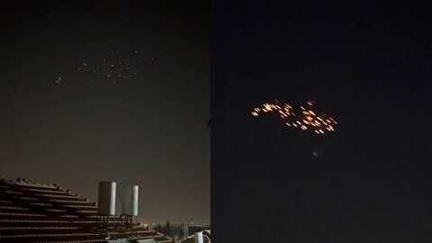 یازده ویدیو از اصابت‌ موشک‌های ایران به اسرائیل