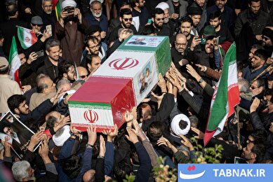 عکس: تشییع پیکر شهید دکتر علی لاریجانی در قم