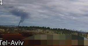 تصاویر برخورد موشک&zwnj;های ایرانی به اراضی اشغالی