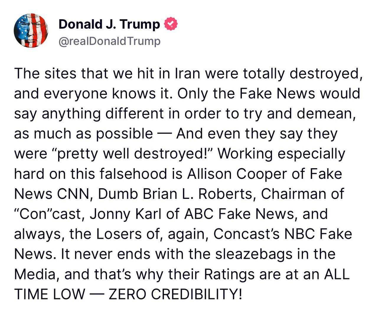 موشکهای ایرانی به پایگاه آمریکایی در قطر سفر کردند/ سی ان ان: ترامپ به حمله ایران پاسخ نخواهد داد موشکهای ایرانی به پایگاه آمریکایی در قطر سفر کردند/ سی ان ان: ترامپ به حمله ایران پاسخ نخواهد داد