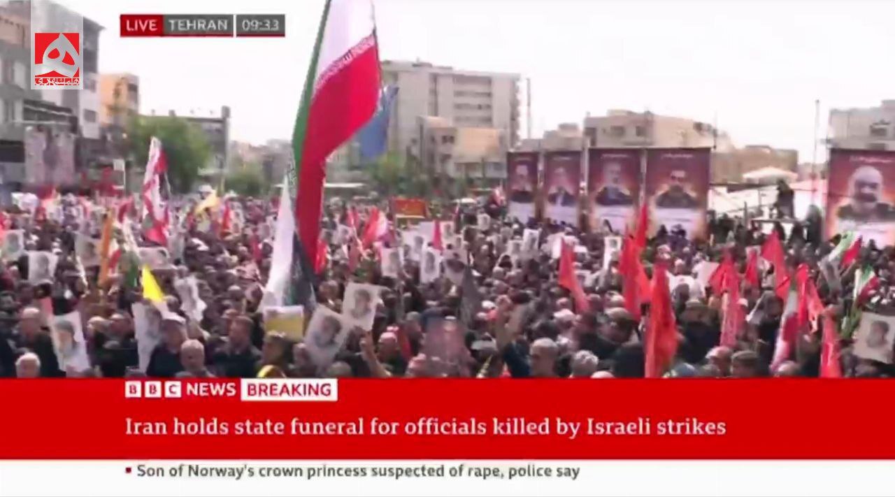 آغاز مراسم تشییع شهدای اقتدار در تهران