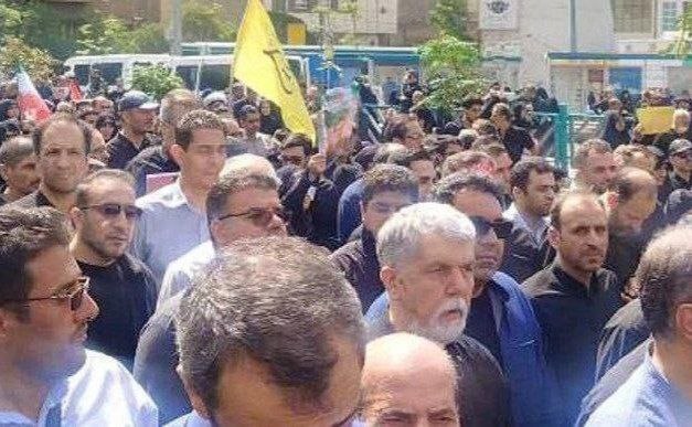 بدرقه با شکوه پیکر شهیدان وطن