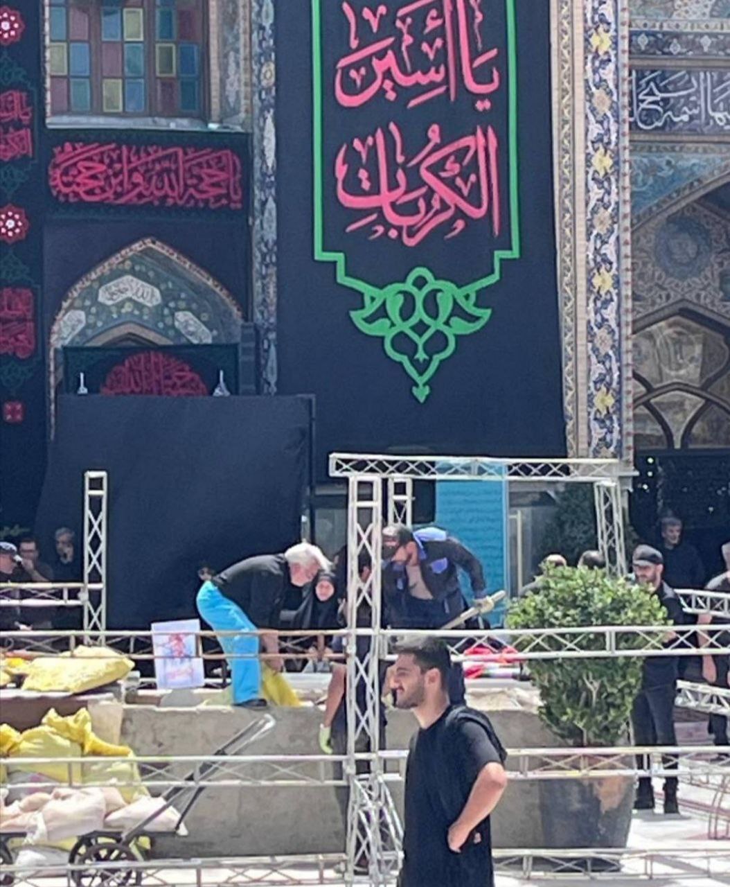 بدرقه با شکوه پیکر شهیدان وطن