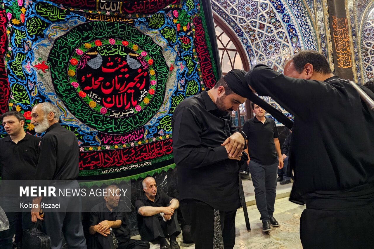 آیین&zwnj;های عزاداری رحلت پیامبر(ص) در حرم امام رضا(ع)