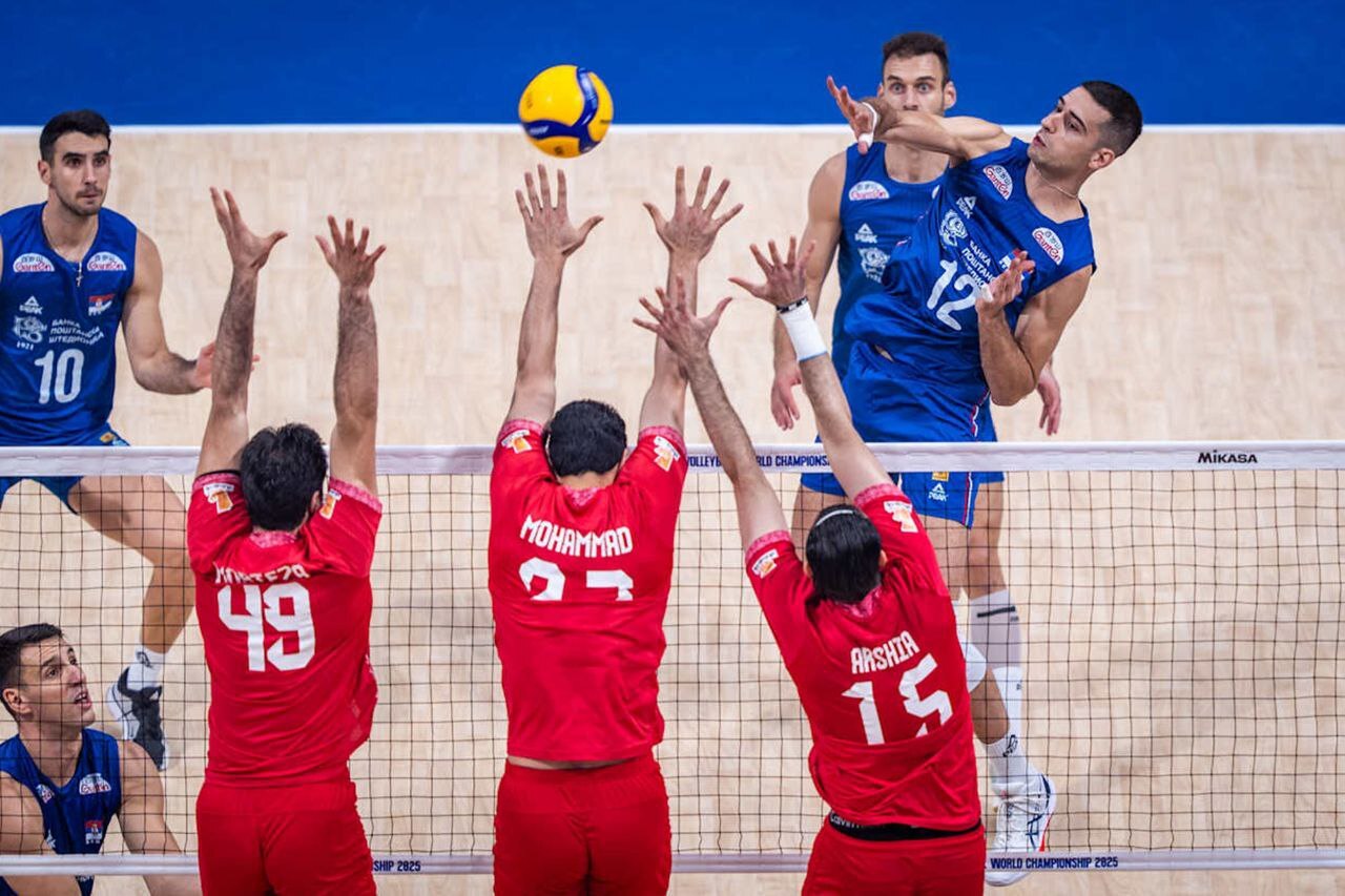 زنده با والیبال قهرمانی جهان| ایران یک - ۲ صربستان؛ چک نقد شده در انتظار برنده زنده با والیبال قهرمانی جهان| ایران یک - ۲ صربستان؛ چک نقد شده در انتظار برنده