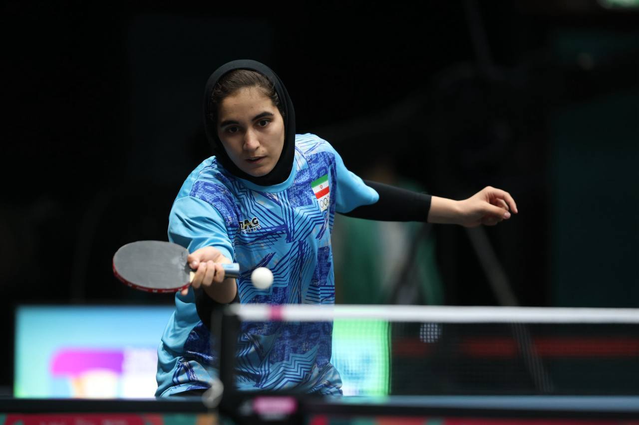 زنده از عربستان| پیروزی تنیس روی میز زنان