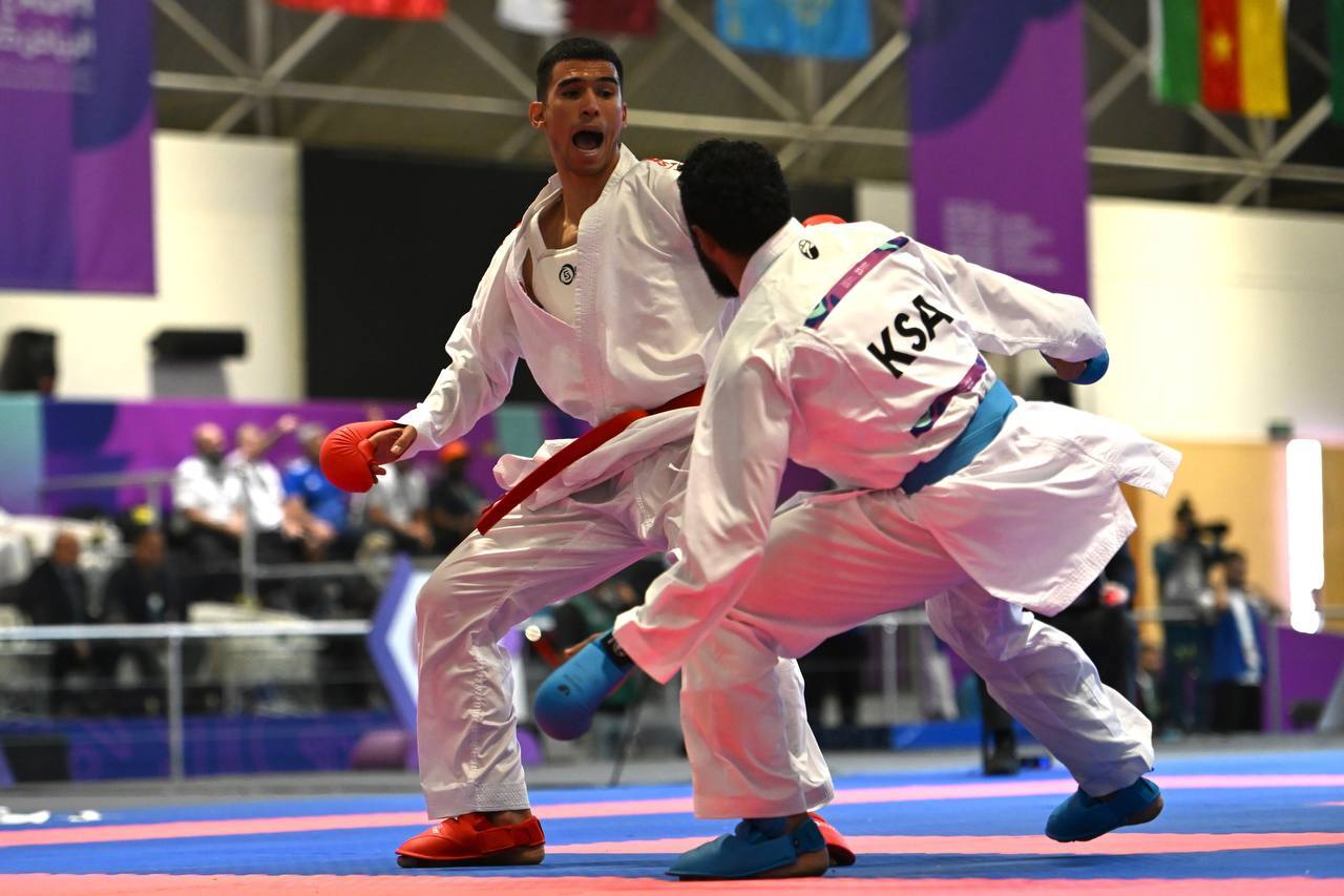 زنده از عربستان| آتوسا گلشادنژاد اولین فینالیست کاراته