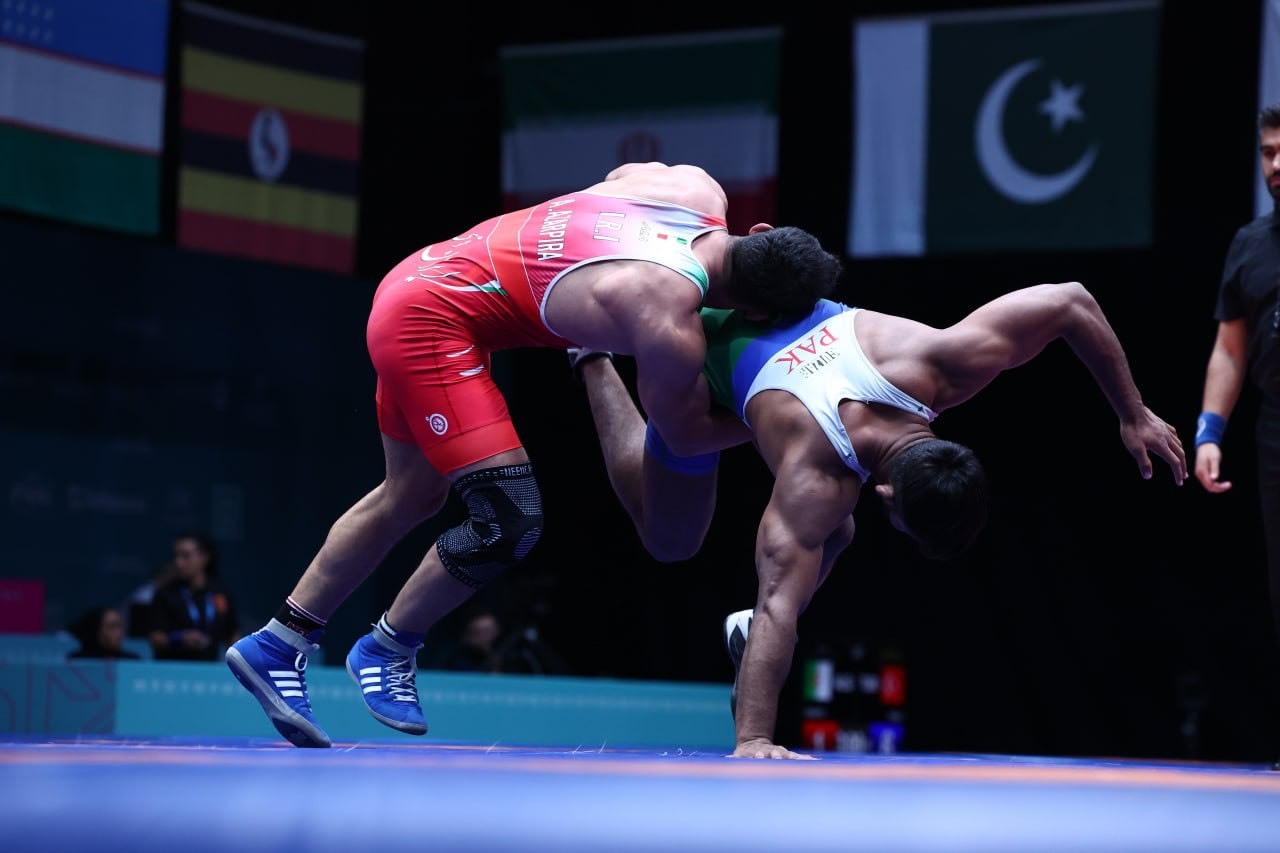 زنده از عربستان |دومین طلای کشتی آزاد توسط امامی/ قاسم&zwnj;پور برنزی شد