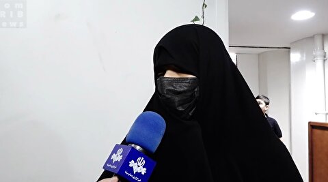 حرف‌های دختر شهید علی لاریجانی در تشییع پدرش