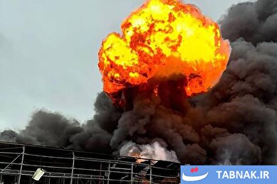 عکس: اصابت موشک ایران به تاسیسات نقب