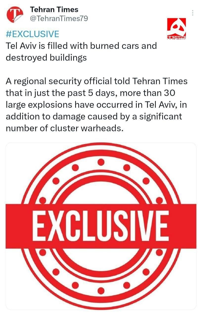 روز سی و یکم جنگ/ هجوم به محل اختفای خلبان&zwnj;های دشمن آمریکایی - صهیونی/پالایشگاه حیفا هدف موشکهای ایرانی/ بروزرسانی می شود