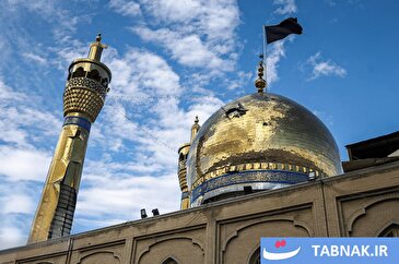 عکس: حمله دشمن امریکایی _ صهیونی به حسینیه اعظم زنجان