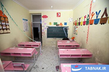 عکس: حمله هوایی آمریکایی-صهیونی به مراکز آموزشی و منازل مسکونی در لامرد