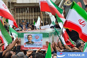عکس: تشییع سردار شهید «علیرضا تنگسیری» در بندرعباس