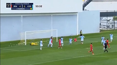 خلاصه بازی کاستاریکا 0 - ایران 5