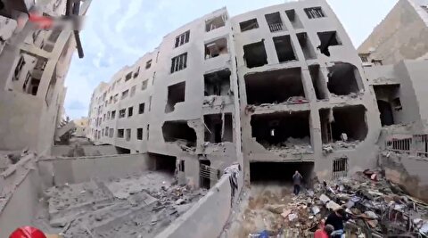 تصاویر بمباران خانه مردم در کرج توسط آمریکا و اسرائیل