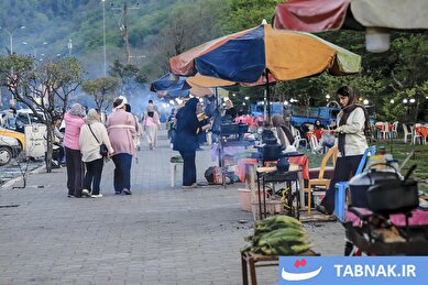 عکس: پارک جنگلی «ناهار خوران» گرگان در ایام نوروز