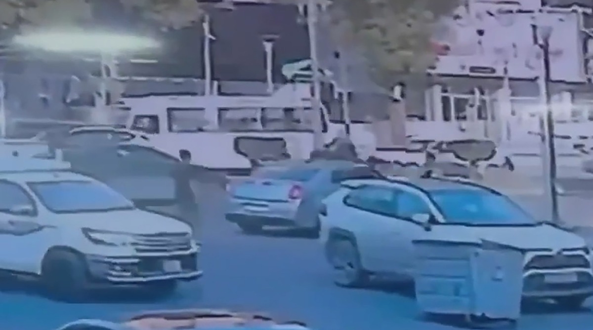 لحظه ربودن خبرنگار آمریکایی در بغداد