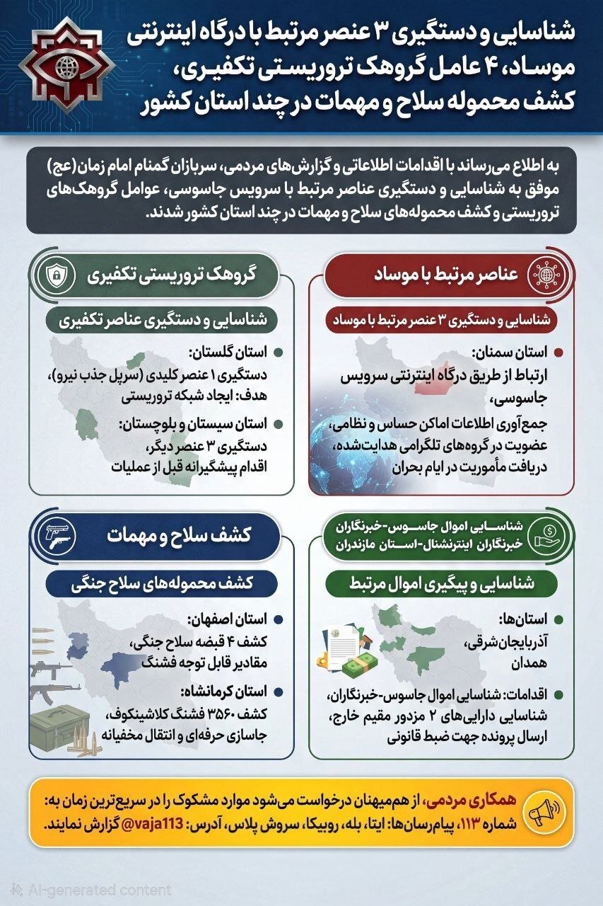 انتشار بیانیه جدید وزارت اطلاعات+ جزئیات