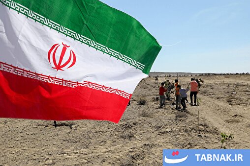 عکس: درختکاری در روز طبیعت