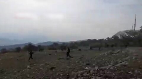 تصاویر عملیات جستجوی زمینی برای خلبان‌های آمریکا