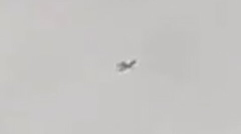 نخستین تصاویر از هواپیمای ای 10 آمریکا که ساقط شد