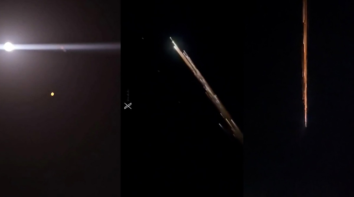 یازده ویدیو از اصابت‌‌های امروز موشک‌های ایران