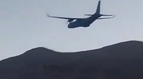 تصاویر پرواز هواپیمای عملیات ویژه آمریکا در جنوب ایران