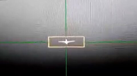 لحظه انهدام پهپاد MQ9 بر فراز آسمان قشم