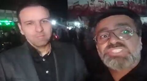 حرف‌های مرد سال فوتسال آسیا در تجمع حمایت از ایران