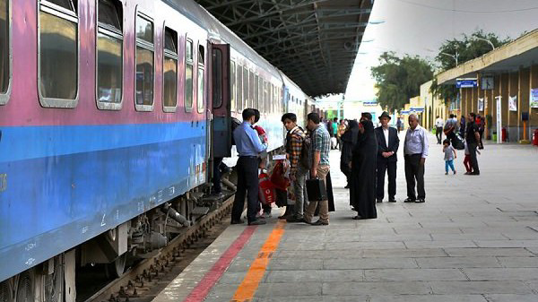 توقف حرکت قطارها از راه آهن مشهد