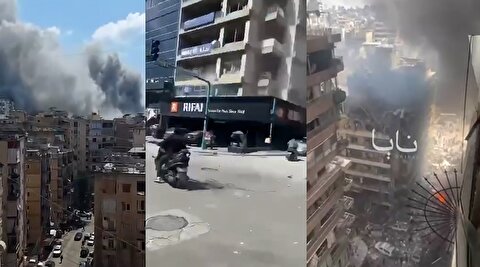 20 ویدیو از حملات وحشیانه امروز اسرائیل به لبنان