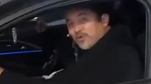 حضور خداداد عزیزی در تجمع مردمی در مشهد