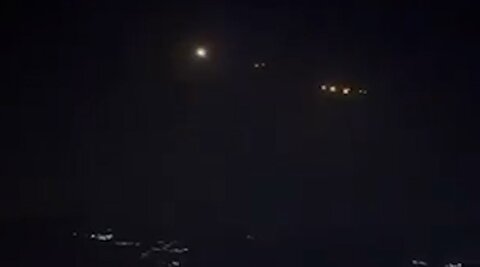 لحظه تلاش جنگنده اسرائیلی برای فرار از موشک پدافندی ایران