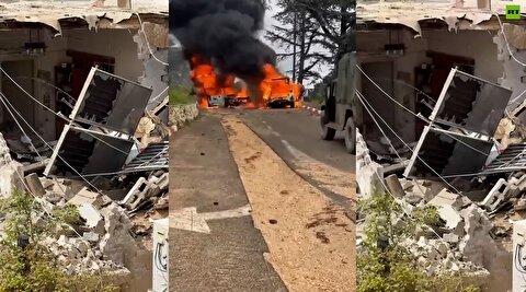 10 ویدیو از ویرانی تل آویو پس از حملات امروز ایران