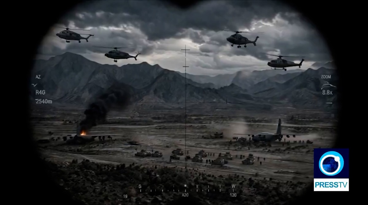 ویدیوی صداوسیما از کمین مرگبار برای کماندوهای آمریکایی