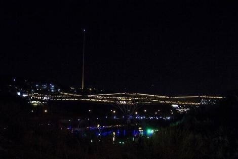 پل طبیعت امشب خاموش شد