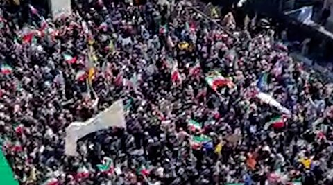 تصویر هوایی از عظمت جمعیت در اربعین امام امت