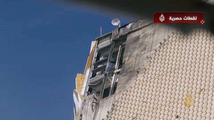 تخریب پایگاه العدید در نتیجه حملات ایران