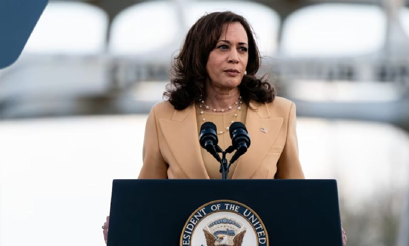 کامالا هریس برای ریاست جمهوری خیز برداشت