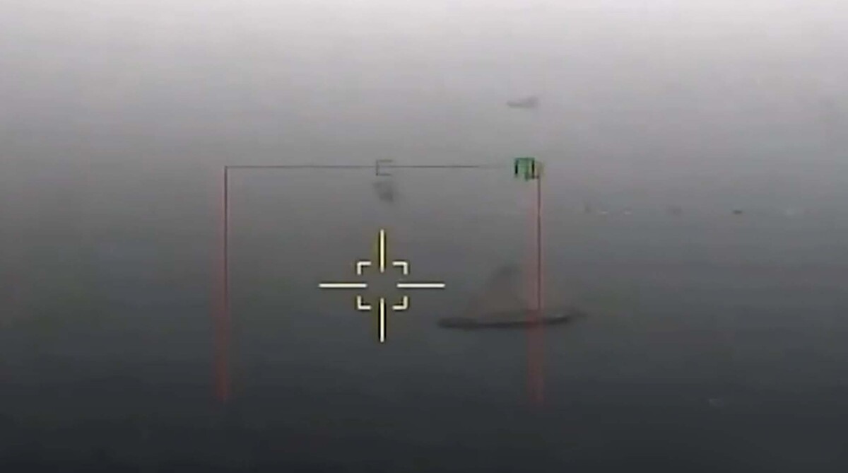 تصاویر هوایی پهپادهای ایران از رصد تنگه هرمز