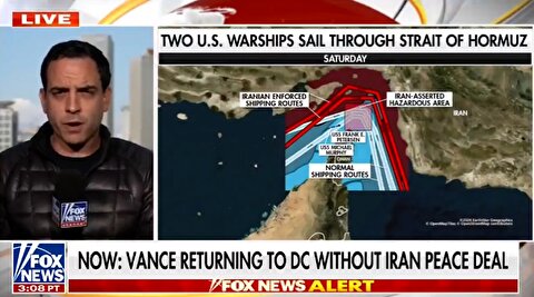 روایت خبرنگار فاکس‌نیوز لز مقابله با مین‌های دریایی ایران